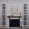 Ekena Millwork Statesman Wood Fretwork Pierced Ceiling Medallion, Birch, 32"OD x 20 1/2"ID x 1/4"T CMWP32X32X0250STBI - alternate 9
